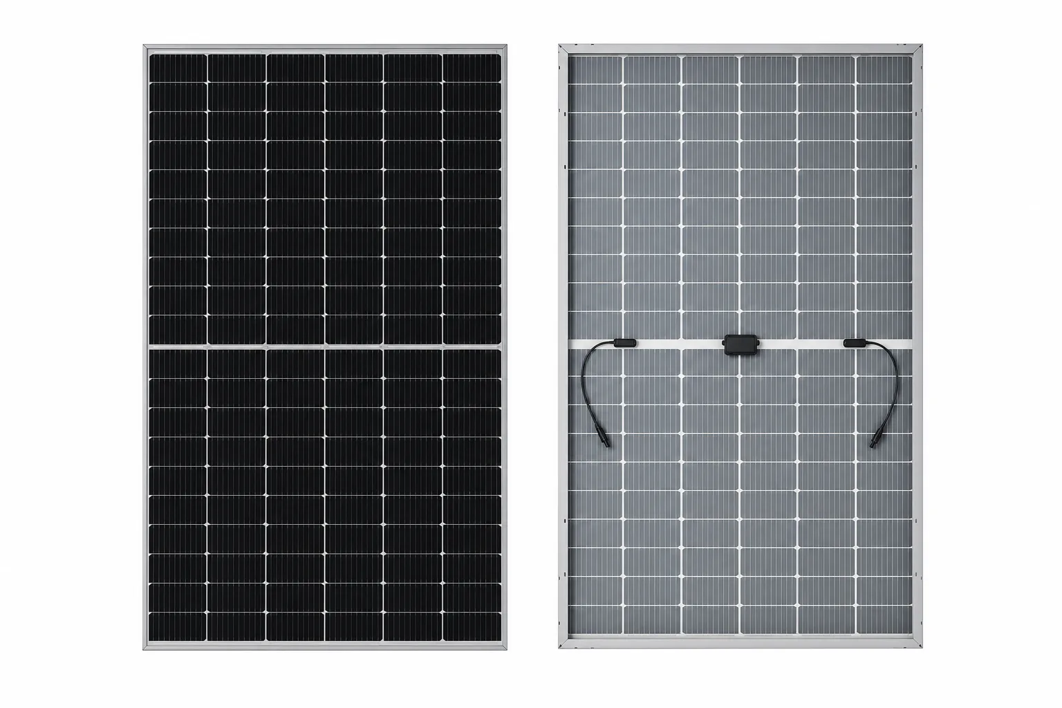 Representative bifacial dual-glass solar module